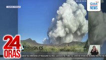 3-minutong minor phreatomagmatic eruption, naitala sa main crater ng Bulkang Taal | 24 Oras