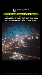 China Breaks Guinness Record With 15,947 Drones! 🚀🎆