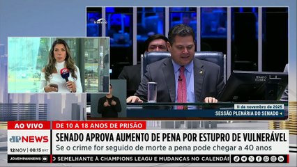 Senado aprova aumento de pena por estupro de vulnerável