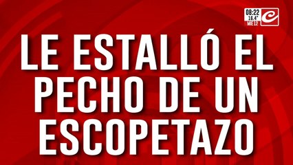 Jubilado mató a escopetazos a delincuente que ingresó a su vivienda