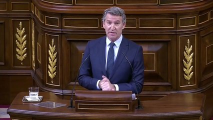 Feijóo urge a Sánchez a convocar elecciones