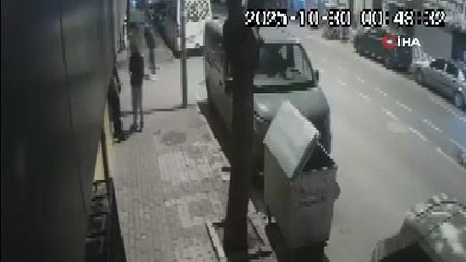 "Müsaade isteyip iş yerini kurşunladı": O anlar güvenlik kamerasına yansıdı