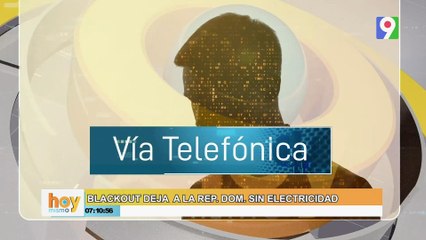 Joel Santos Ministro de Energía y Minas explica situación de suministro de energía electrica  | Hoy Mismo