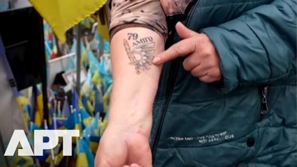 Every Tattoo Tells a Story: How Ukrainians Are Etching Their War Memories Onto Their Bodies | APT