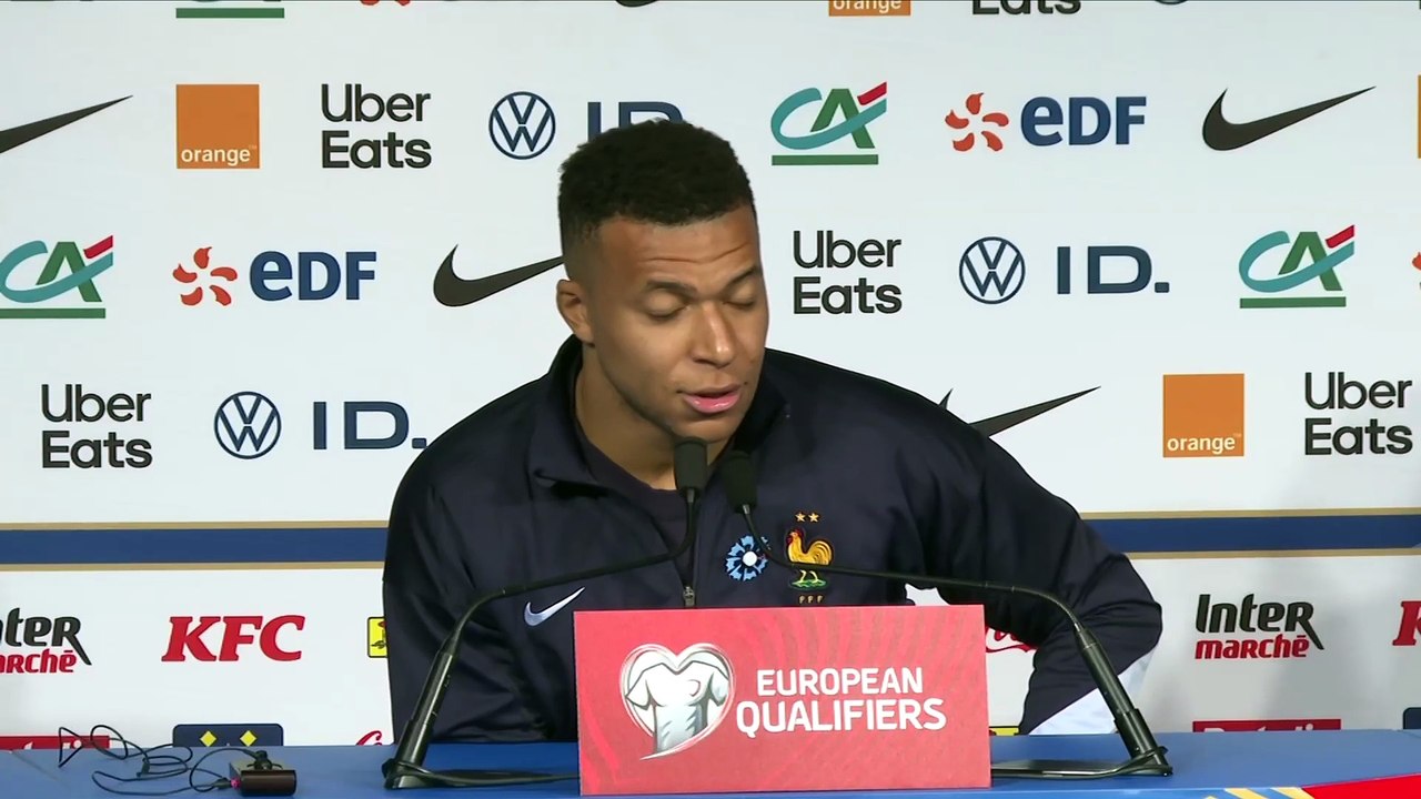 Kylian Mbappé loue le talent de Rayan Cherki : « Il a un don, c’est inné et spectaculaire » - Foot - Qualif. Coupe du monde - Bleus