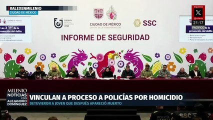 Procesan a tres policías por homicidio de joven en CdMx