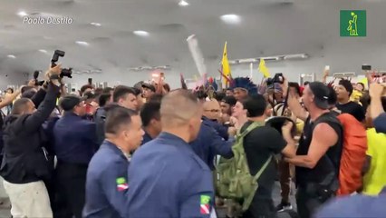 Manifestantes indígenas se enfrentan con la seguridad en la COP30