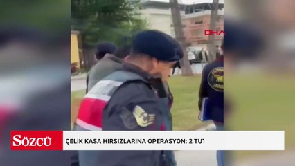 Aydın'da çelik kasa hırsızlarına operasyon: 2 tutuklama