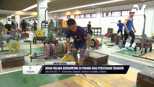 Skuad angkat berat berkampung di Pahang bagi persediaan akhir ke Sukan SEA 2025
