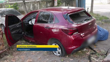 Assalto a Motorista de Aplicativo: Recuperação do Carro Crivado de Balas e Apreensão de Suspeitos