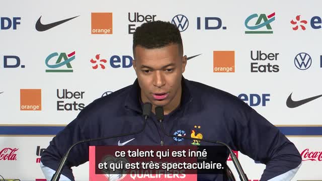 Bleus - Mbappé : "Cherki a un don, un talent spécial"