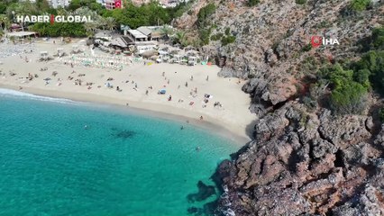 Alanya'da Kasım ayında deniz keyfi