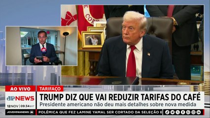 Trump diz que vai reduzir tarifas sobre café; Alan Ghani analisa