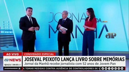 Joseval Peixoto lança livro com bastidores e memórias