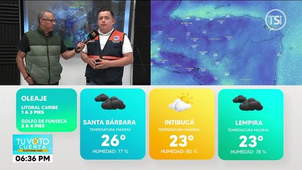 Suben las temperaturas y disminuye la nubosidad a nivel nacional