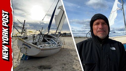 NJ residents fed up with shipwrecked Florida boater who abandoned vessel for more than a month