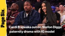 Cardi B welcomes baby weeks after Stefon Diggs' positive paternity test with IG model