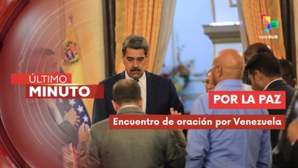Pdte. Maduro se reúne con líderes religiosos en oración por la paz de Venezuela