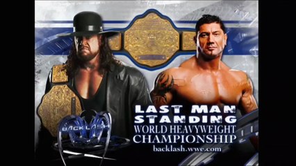 All Of Batista WWE PPV Match Card Compilation (2002 - 2019)
