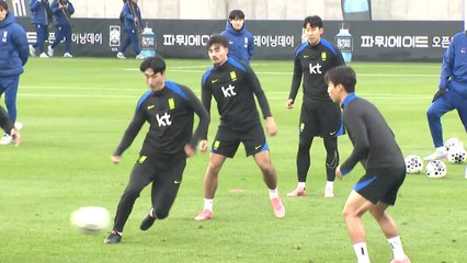 홍명보호 이강인·조규성 합류...첫 '완전체' 훈련 / YTN