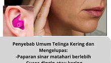 Waspadai Telinga Kering dan Mengelupas, Ini Penyebab dan Solusinya!