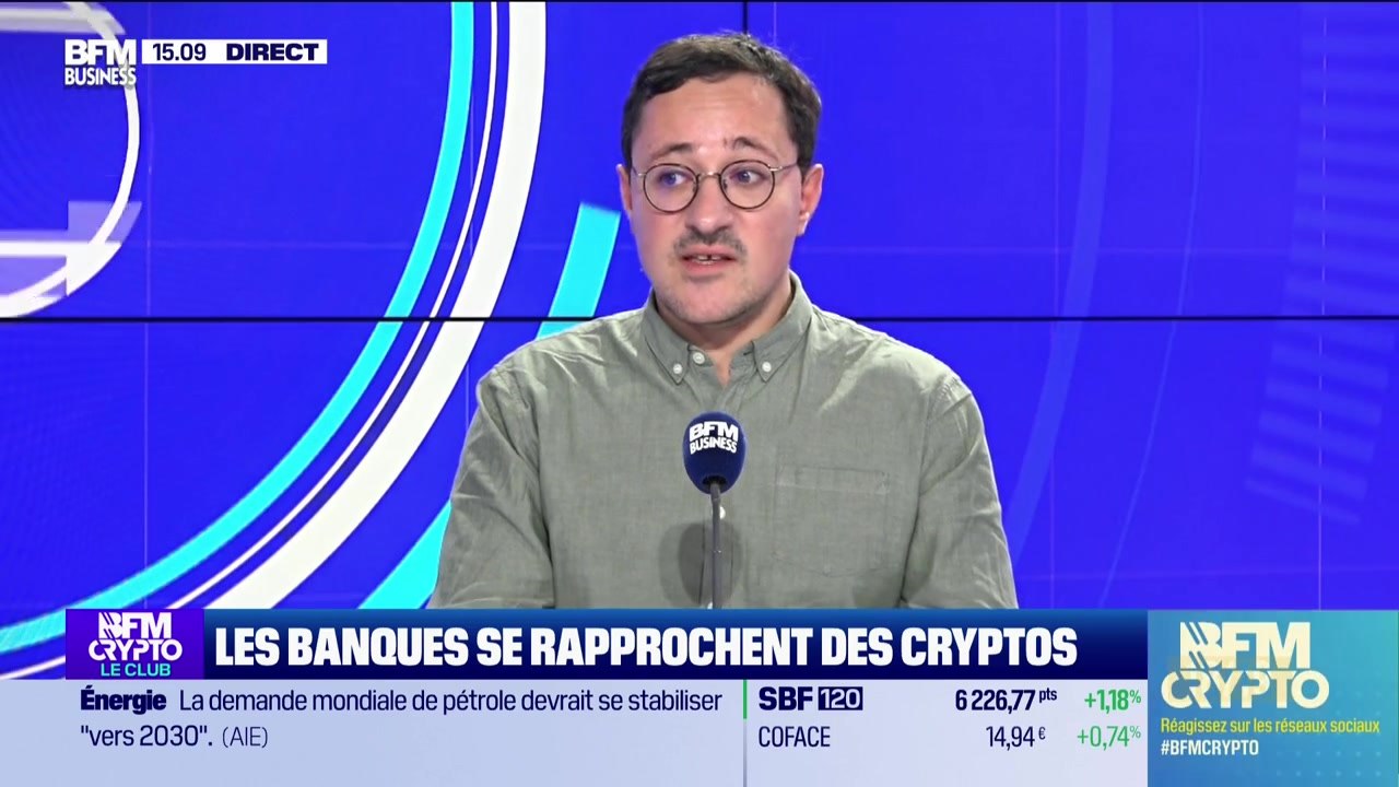 BFM Crypto, le Club : Les banques se rapprochent des cryptos - 12/11