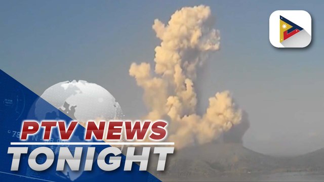 Taal Volcano records minor phreatomagmatic eruption