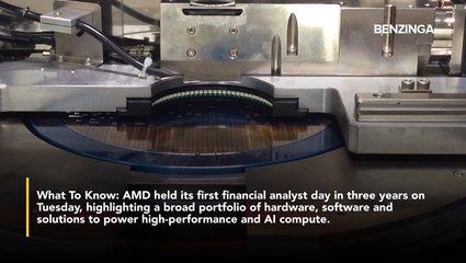 AMD Stock Jumps After Chipmaker Sets Ambitious Growth Targets Citing 'Accelerating' AI Momentum