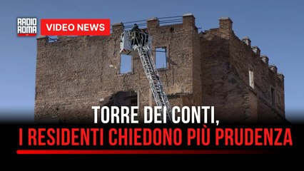Torre dei Conti, i residenti chiedono più prudenza