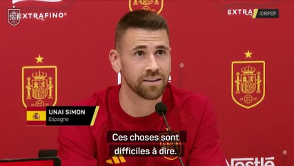 Simon : "On espère que Nico Williams sera remis après la trêve"