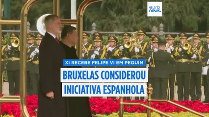 Felipe VI e Xi Jinping destacam "coexistência amigável" entre Espanha e China
