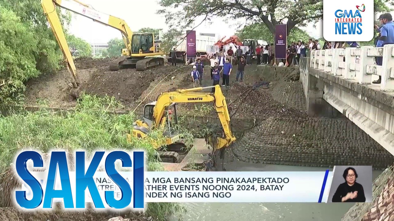120 daluyan ng tubig, lilinisin at palalalimin ng DPWH bilang bahagi ng oplan kontra baha | Saksi