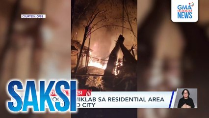 Sunog, sumiklab sa residential area sa Antipolo City | Saksi