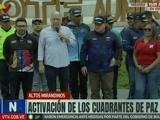 Gdor. Serrano: Tenemos la paz conquistada, hay tranquilidad en todo el territorio del edo. Miranda