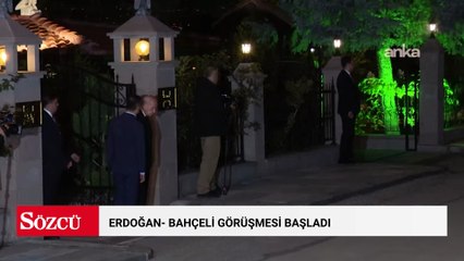 Son Dakika... Erdoğan- Bahçeli görüşmesi başladı