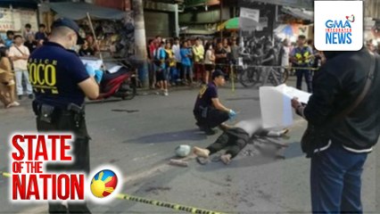 Lalaking hinampas at pinagsasaksak sa gitna ng kalsada, patay; isa sa 2 suspek, arestado | SONA