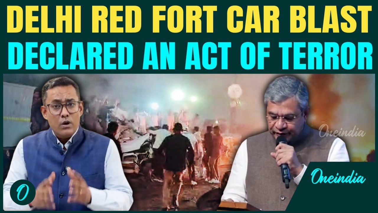 BREAKING: Delhi Red Fort Car Blast An ACT OF TE...