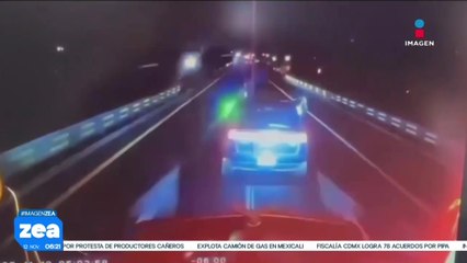 Trailero repele intento de robo en la carretera Querétaro-Celaya