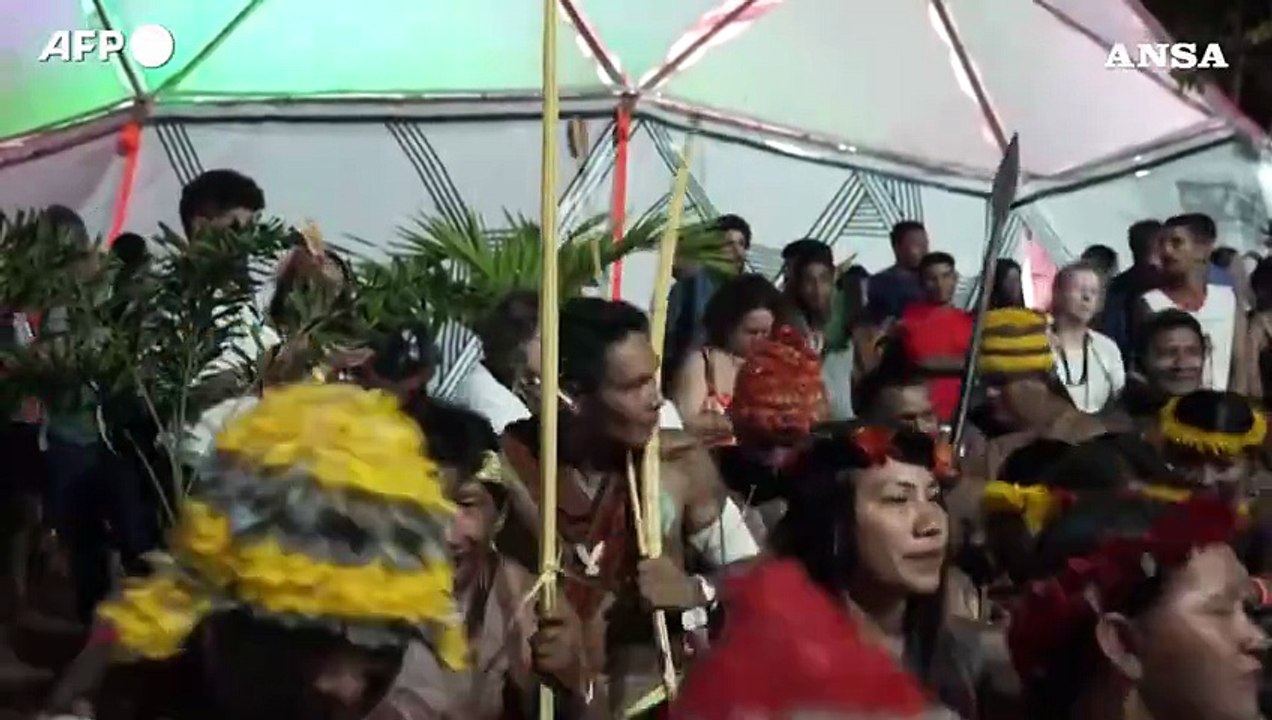 Brasile, i leader indigeni aprono il Vertice dei popoli
