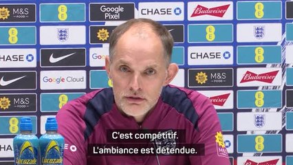 Angleterre - Tuchel : "Une concurrence saine et amicale entre Rogers et Bellignham"