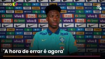 Vini Jr. sobre Ancelotti: ‘Sempre fala para a gente que quer ver o povo brasileiro feliz’