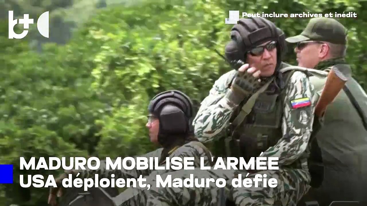 Ordonne «mobilisation massive» militaire / Maduro prépare le Venezuela à la guerre contre les USA
