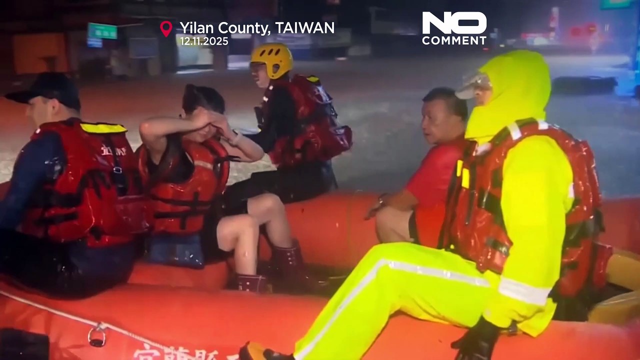 Taiwan: tempestade tropical Fung-wong provoca chuvas intensas e inundações, milhares evacuados