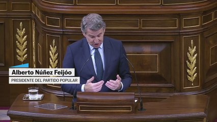 Núñez Feijóo pide a Pedro Sánchez que convoque elecciones