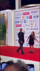 عمرو الليثي وصبري فواز على السجادة الحمراء ل مهرجان القاهرة السينمائي