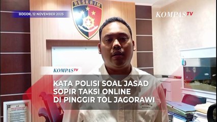 Penjelasan Polisi soal Penemuan Jasad Sopir Taksi Online di Tol Jagorawi