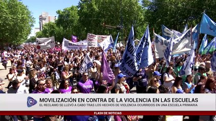 MOVILIZACIÓN EN CONTRA DE LA VIOLENCIA EN LAS ESCUELAS