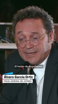 El fiscal general del Estado: Lo que quiero es que la respuesta institucional de la Fiscalía pública y veraz sea lo que esté, me da igual lo que se haya dicho antes