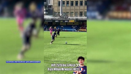 William Mirwasser, 16 ans et déjà professionnel à Hong Kong !