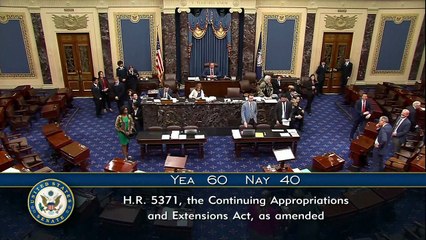 El cierre del gobierno de EEUU se acerca a su fin tras votación en el Senado